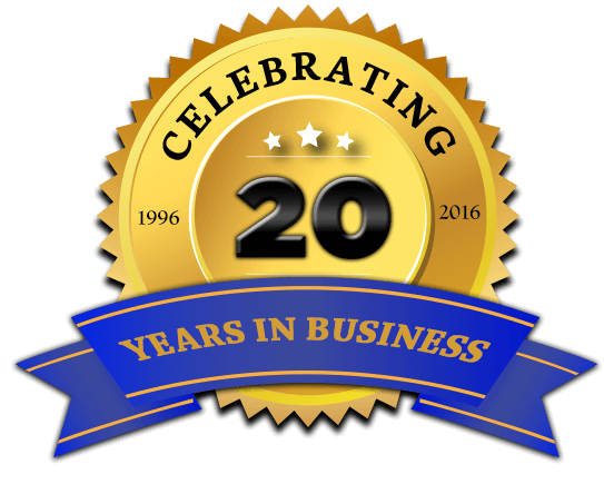 
			Celebrating our first 20 years!
		
