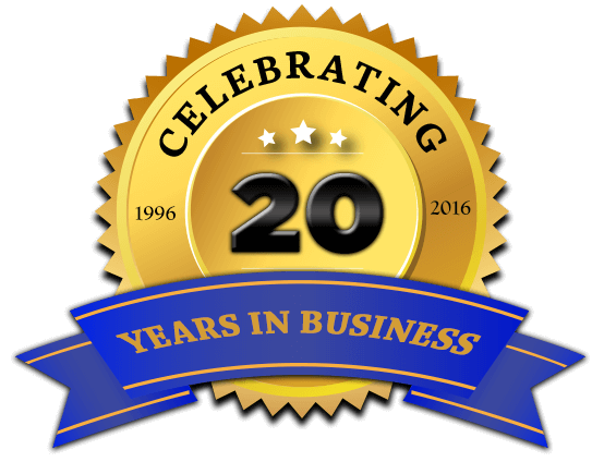 
            Celebrating our first 20 years!
        